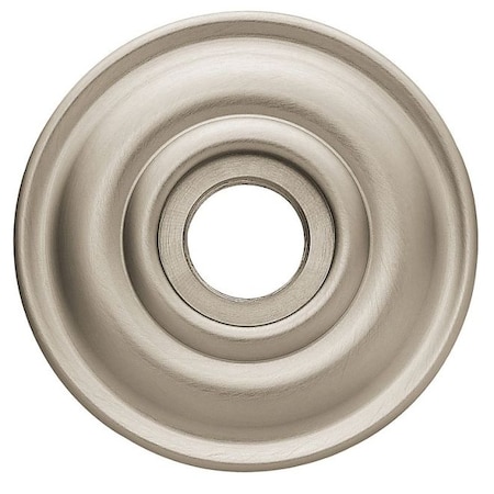 Baldwin Single Passage Rosettes Lifetime Satin Nickel 5148.056.I