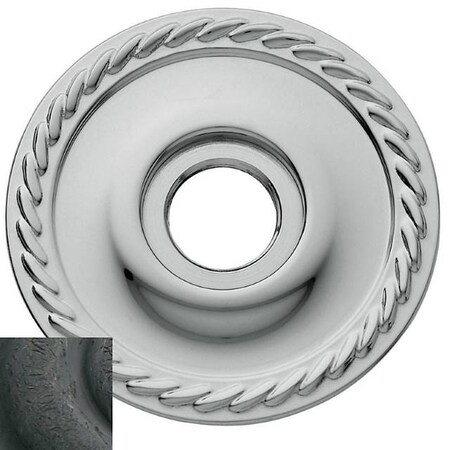 Baldwin Privacy Pair Rosettes Distressed Oil Rubbed Bronze 5149.402