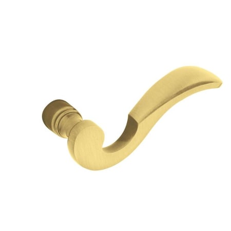 Baldwin Lever Satin Brass with Brown Door Levers Satin Brass with Brown 5152 5152.060.RMR