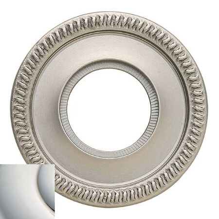 Baldwin Privacy Pair Rosettes Lifetime Bright Nickel 5156.055