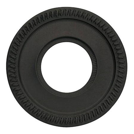 Baldwin Privacy Pair Rosettes Distressed Oil Rubbed Bronze 5156.402