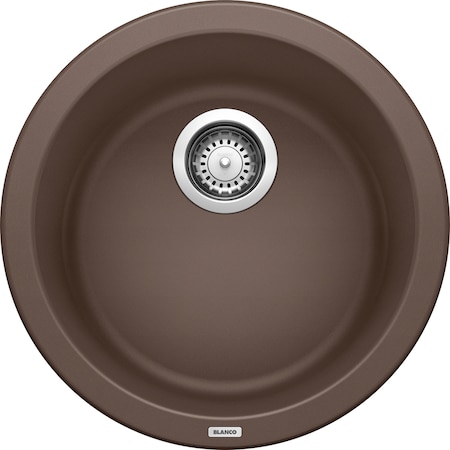 Blanco Rondo Silgranit Dual Mount Round Bar Sink - Cafe 515803