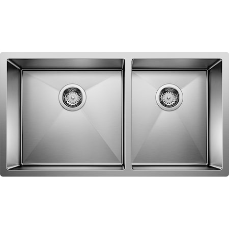 Blanco Kitchen Sink, Undermount Mount, 0 Hole 515824