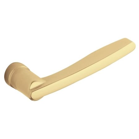 Baldwin Lever Satin Brass with Brown Door Levers Satin Brass with Brown 5164 5164.060.RMR
