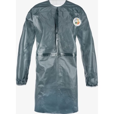 Lakeland Apron 6 Per Case - Medium., PK12, Disposable FR Spunlace; 2.5 Mil Proprietary FR Barrier Film, 32 in 51730-MD