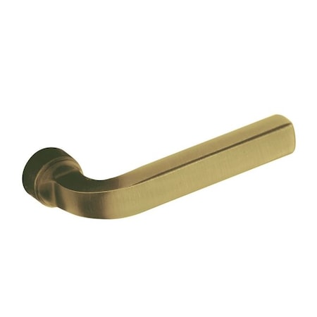 Baldwin Lever Satin Brass with Brown Door Levers Satin Brass with Brown 5190 5190.060.RMR