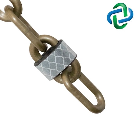 Mr. Chain Reflective Plastic 2", (#8, 51mm)x25ft Ch 52007-25