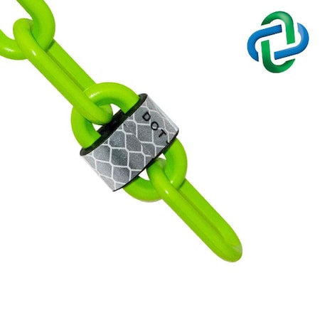 Mr. Chain Reflective Plastic 2", (#8, 51mm)x25ft Ch 52014-25