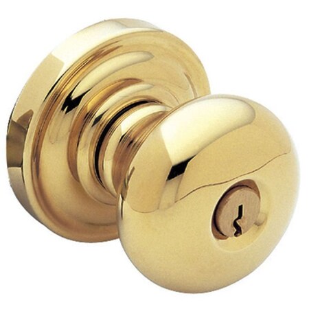 Baldwin Entry Door Knobs Lifetime Brass by Lifetime Bright Nickel 5205.003X055.ENTR