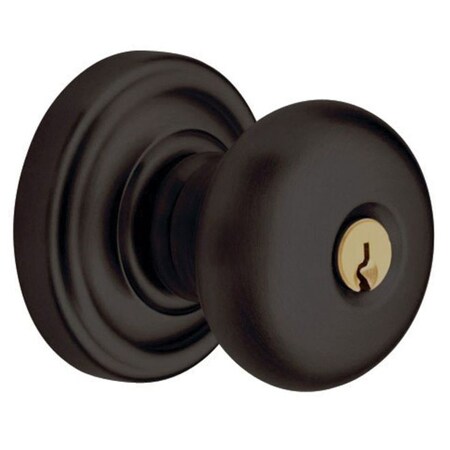 Baldwin Full Dummy Door Knobs Oil Rubbed Bronze 5206.102.FD