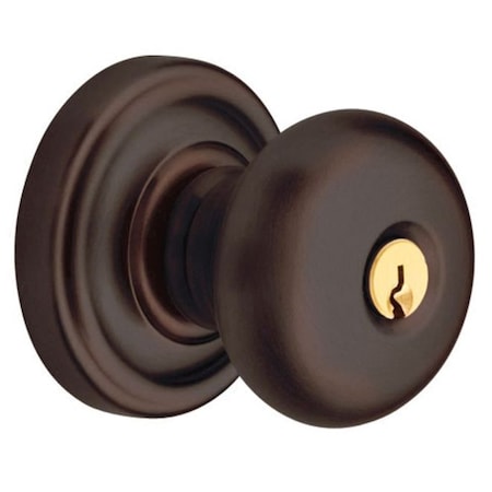 Baldwin Entry Door Knobs Venetian Bronze 5206.112.ENTR