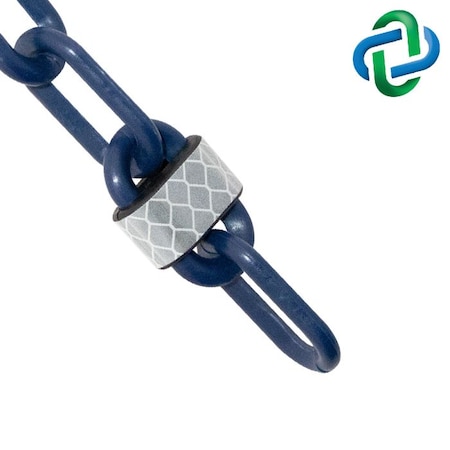 Mr. Chain Reflective Plastic 2", (#8, 51mm)x25ft Ch 52066-25