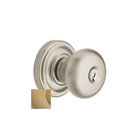 Baldwin Entry Door Knobs Vintage Brass 5208.033.ENTR