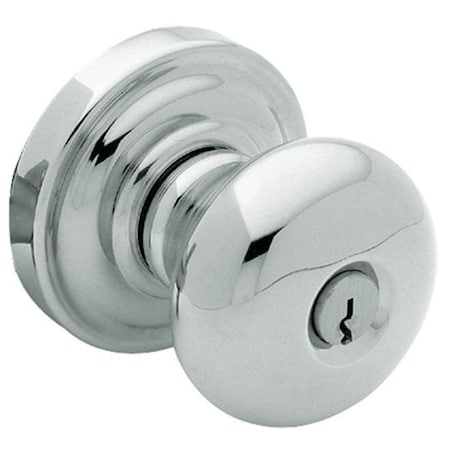 Baldwin Entry Door Knobs Bright Chrome 5208.260.ENTR