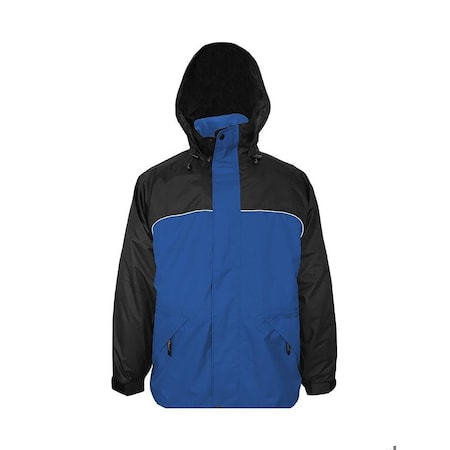 Viking Torrent Jacket, Black/Cobalt, Blue, 3XL 828BB-XXXL