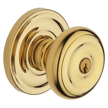 Baldwin Full Dummy Door Knobs Lifetime Brass 5210.003.FD