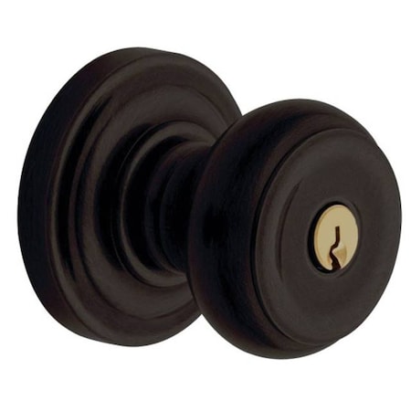 Baldwin Full Dummy Door Knobs Oil Rubbed Bronze 5210.102.FD