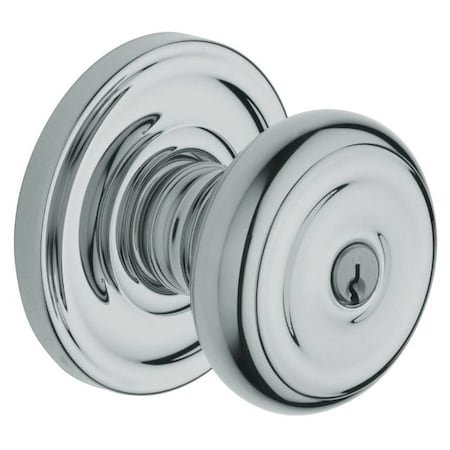 Baldwin Full Dummy Door Knobs Bright Chrome 5210.260.FD