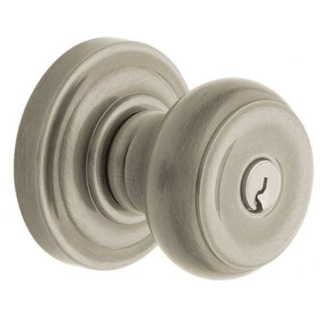 Baldwin Entry Door Knobs Lifetime Satin Nickel 5211.056.ENTR