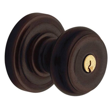 Baldwin Entry Door Knobs Distressed Venetian Bronze 5214.412.ENTR