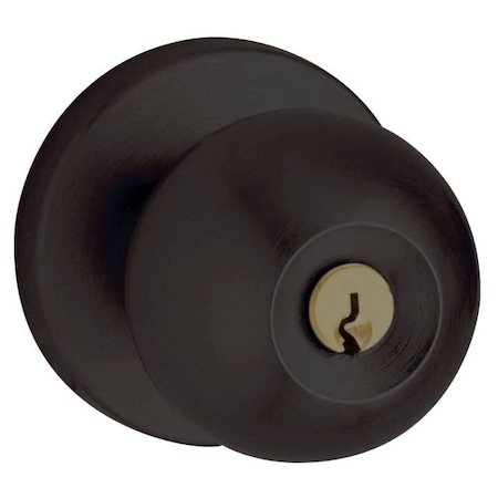 Baldwin Full Dummy Door Knobs Satin Black 5215.190.FD