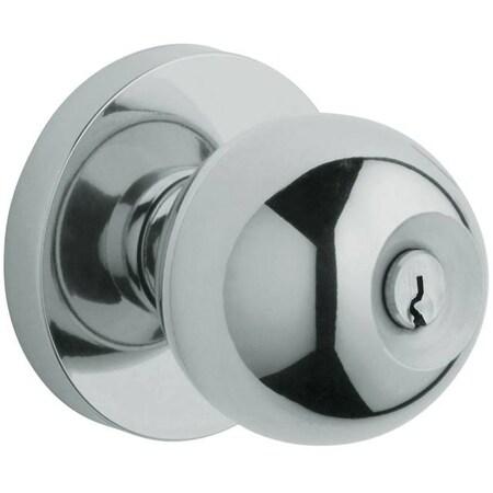 Baldwin Full Dummy Door Knobs Bright Chrome 5215.260.FD
