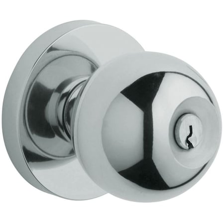 Baldwin Entry Door Knobs Bright Chrome 5216.260.ENTR
