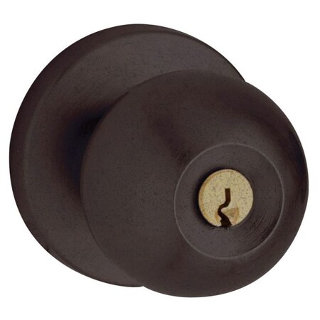 Baldwin Full Dummy Door Knobs Distressed Oil Rubbed Bronze 5216.402.FD