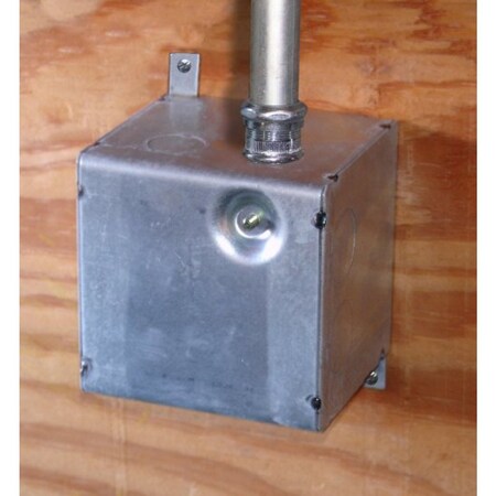 Southwire Electrical Box, Square Box Type, Zinc Plated Steel, 10 PK 52181-3/4-SPKR