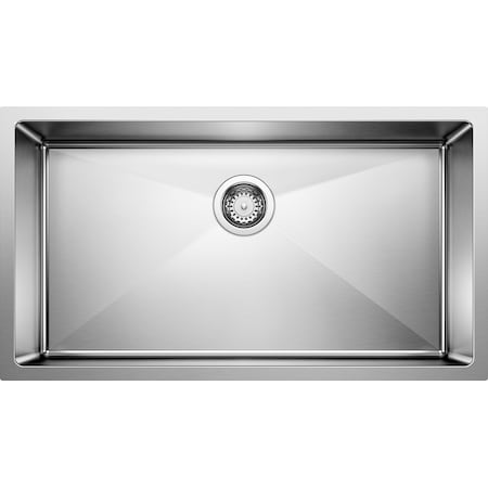 Blanco Quatrus R15 Apron Super Single, Apron Front Mount, 0 Hole 522213
