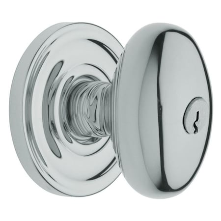 Baldwin Entry Door Knobs Bright Chrome 5225.260.ENTR