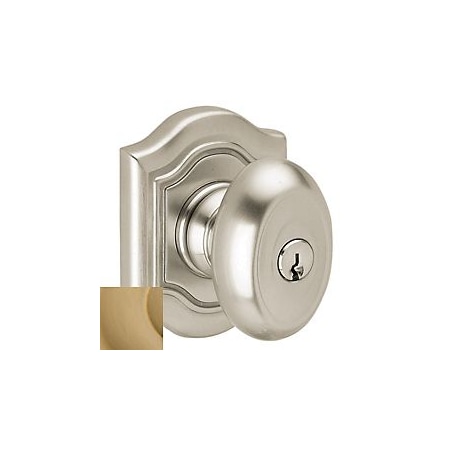 Baldwin Entry Door Levers Vintage Brass 5238.033.ENTR