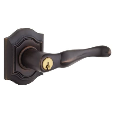 Baldwin Entry Door Levers Venetian Bronze 5238.112.LENT