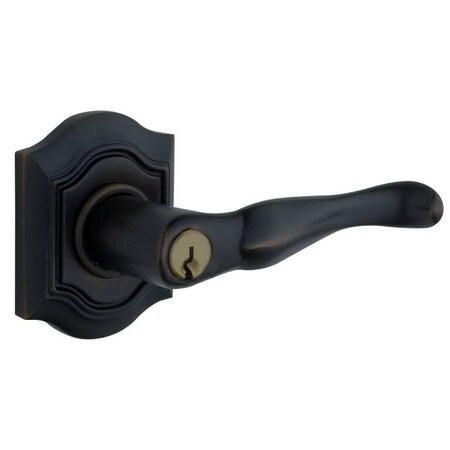 Baldwin Entry Door Levers Satin Black 5238.190.RENT