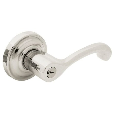 Baldwin Entry Door Levers Lifetime Bright Nickel 5245.055.RENT