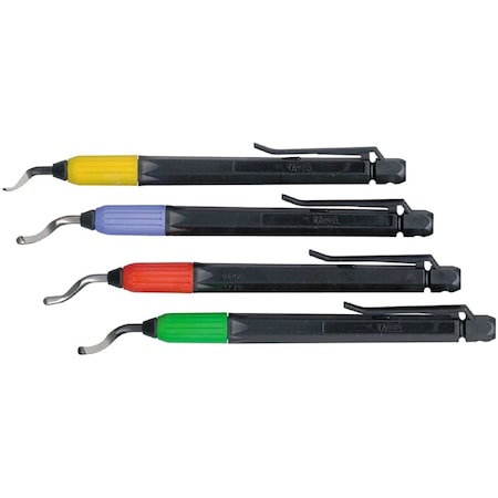 Diburring Cutter Fowler 4 Piece Deburring Cutter Set 524837770 | Zoro