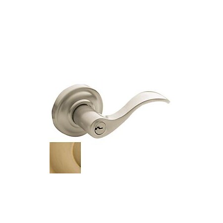 Baldwin Entry Door Levers Vintage Brass 5255.033.RENT