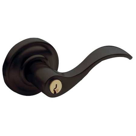 Baldwin Full Dummy Door Levers Oil Rubbed Bronze 5256.102.LENT