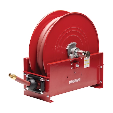 Reelcraft Hose Reel, 3/4 in Hose Diameter, 75 ft Length, 250 psi Max. Pressure, Steel, Red E9375 OLPBW