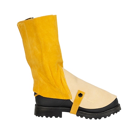 Tillman Xl Lth Spats W/, Cowhide, Brown, XL 527CLXL