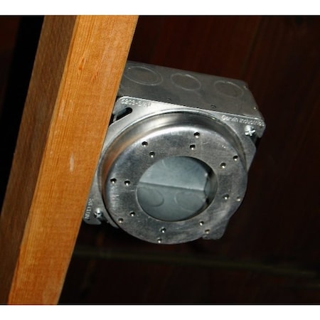 Southwire Four Square To Round Device Ring 5/8" Raised 52C3-5/8