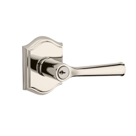 Baldwin Reserve Bright Nickel Door Levers ENFEDTAR055