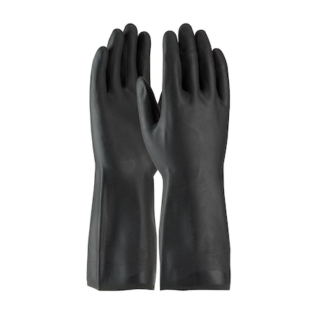 Pip Chemical Resistant Gloves, Neoprene/Rubber, 12-3/5 in L, S, 12 PK 52-3665/S