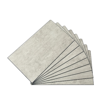 Palisade Vinyl Wall Tile 25.6"L x 14.8"W in Wind Gust, PK8 53006