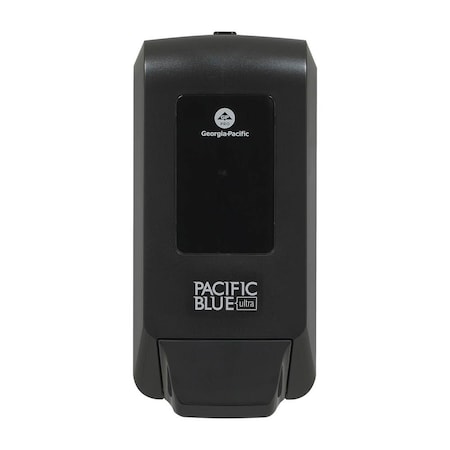 GEORGIA-PACIFIC Soap/Sanitizer Dispenser, Black, Plastic 53057