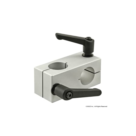 80/20 QuickClamp, Aluminum, Silver, 11/2in, 11/2in 5340