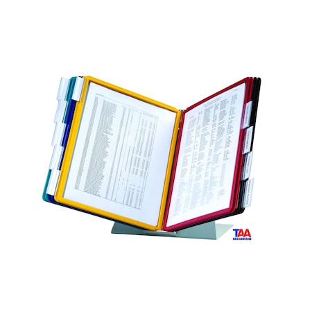 Vario Desk Ref Sys, 10 Panels, Expndbl 60 Views 536000