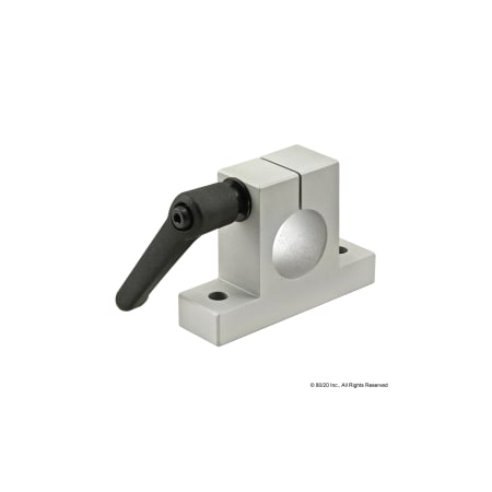 80/20 QuickClamp, Aluminum, Silver, 21/8in, 7/8in 5360
