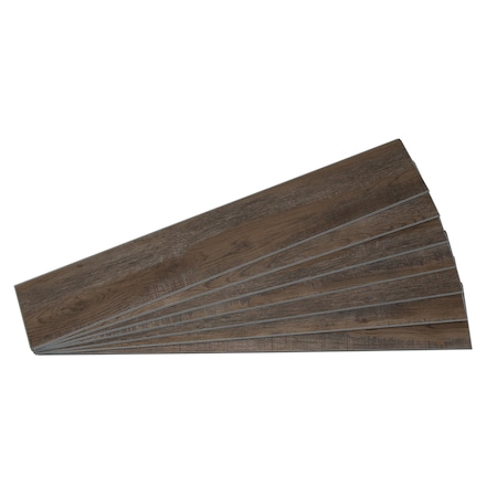 Palisade Vinyl Wall Plank 47.7"L x 7.2"W in Oak Mocha, PK7 54082