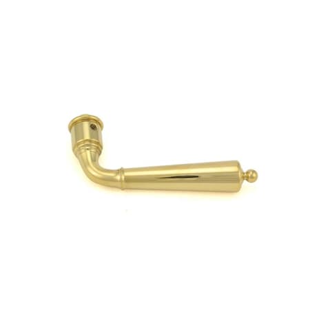 Baldwin Colonial Lever Unlacquered Brass Door Levers Unlacquered Brass 5440V.031.MR